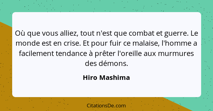 Où que vous alliez, tout n'est que combat et guerre. Le monde est en crise. Et pour fuir ce malaise, l'homme a facilement tendance à pr... - Hiro Mashima