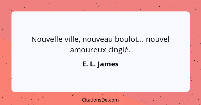 Nouvelle ville, nouveau boulot... nouvel amoureux cinglé.... - E. L. James