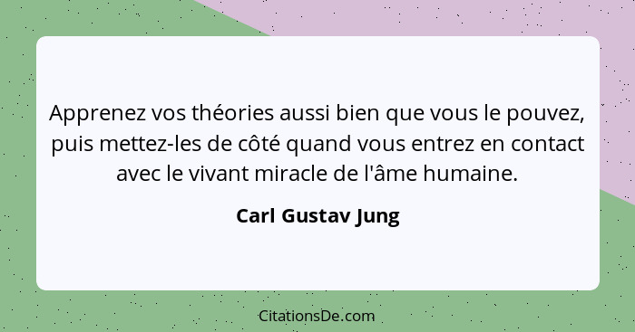 Carl Gustav Jung Apprenez Vos Theories Aussi Bien Que Vous